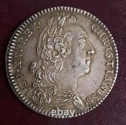 SEINE-ET-MARNE Royal Silver Token ELECTION OF NEMOURS Louis XV VERY RARE BUST