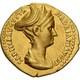 Sabine, Aureus, 128&ndash;129, Rome, Very Rare, Gold, Very Fine+, Ric 2484