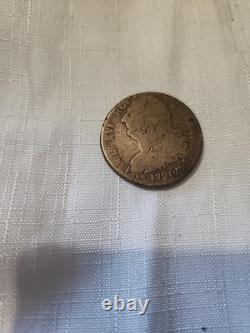 Saint Domingue 2 sous imitation 1791 18.32g very rare 33mm Colonies Louis XVI