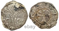 Seigneury of Vierzon, anonymous obol (circa 1150-1200) VERY RARE