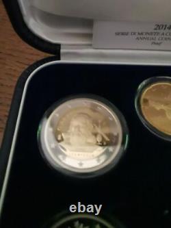 Set Italy 2014 Be Proof + 5 Euro Silver 4000 Very Rare Copies