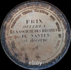 Silver medal, State of Brittany, 1860–1879, very rare? 160 g