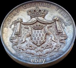 Silver medal, State of Brittany, 1860–1879, very rare? 160 g