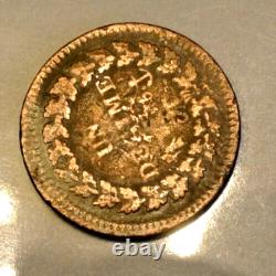 TELL ME AN 5 T overstrike 2 DECIMES very RARE coin