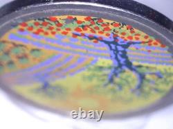 THREE RARE Paris Mint token manually painted by an artist reverse