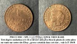 The Very Very Rare Piece Of 1 Cent 1878 K Watch The Picture And Its Quality