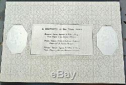 Ticket 1000 Francs Louis XIV 1938 Test Desfossés Rare