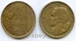 To Be Taken Very Rare 20 Francs Coin Georges Guiraud 1950 B A 4 Faucilles