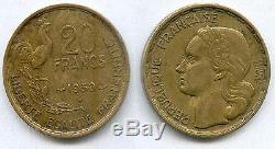To Seize Very Rare Currency Of 20 Francs Georges Guiraud 1950 B A 4 Sickles