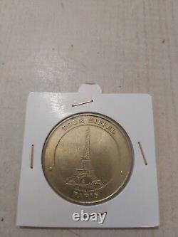 Tourist Token MDP EIFFEL TOWER 2 POINTS 1998 VERY VERY RARE