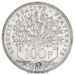 Tres Rare 100 Francs 1996 Pantheon Fdc France Silver