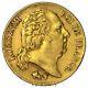 Tres Rare (5.394 Ex) 20 Francs 1818 L (bayonne) Louis Xviii Ttb France Gold