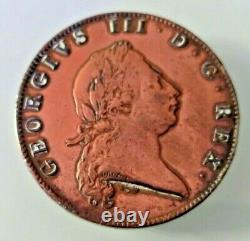 Tres Rare Currency Bermuda, Georges III Penny 1793 Lot Bermuda Currency