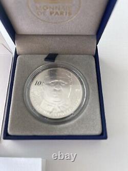 VERY RARE 10 Eur Silver 2018 Guillaume Apollinaire Edition 1000 Copies
