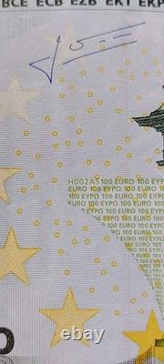 VERY RARE 100 Euro Note 2002 DUISENBERG Letter L FINLAND C. Printer H002