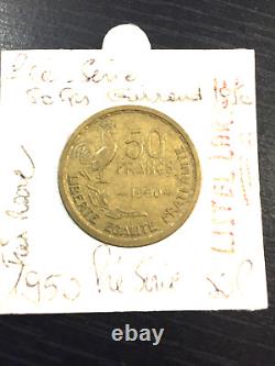 @ VERY RARE 50 Francs Guiraud 1950 (Large Listel)