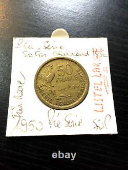 @ VERY RARE 50 Francs Guiraud 1950 (Large Listel)