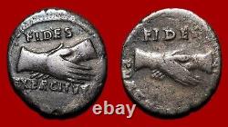 VERY RARE Denarius from the Civil Wars, 69 AD, Cologne, TTB, R3 1100DGC1