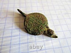 VERY RARE and AUTHENTIC ROMAN Bronze Turtle Pendant, Extremely Fine Condition, France