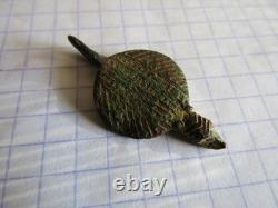 VERY RARE and AUTHENTIC ROMAN Bronze Turtle Pendant, Extremely Fine Condition, France