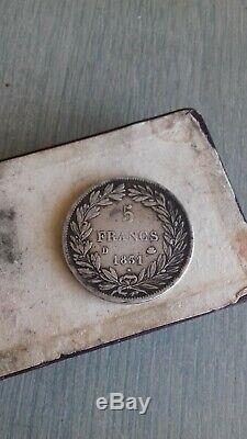 Very Beautiful 5 French Louis Philippe I 1831 D Enough Rare