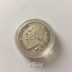 Very Nice Rare Silver Coin Of 2 F Louis XVIII 1816 A