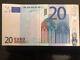 Very Rare 20 Euro Banknote France L019