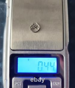 Very RARE Obol with cross, MASO head to the right, Sequanian bulleted style