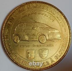 Very RARE Tourist Token MDP 2013 SWITZERLAND Glovelier GRAND LOTTERY of the JURA