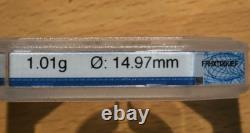 Very Rare 1? 24 Écu 1644 Louis XIV in case - Silver 1.01 g