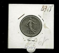 Very Rare 1 Franc Seeder 1903 Ttb Silver See Scan Ache's Front