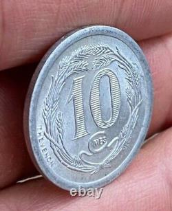 Very Rare 10 Centimes Djibouti 1921 Spl/unc, Very Rare + Nice Condition