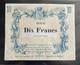 Very Rare! 10 Francs Note 1870 Douai Issuing Company. Unissued