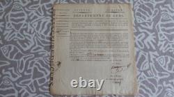 Very Rare 15 Francs Note Department of Gers Laf 221 Large Size