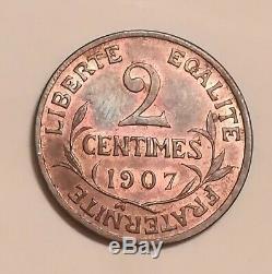 Very Rare! 2 Cents Daniel Dupuis 1907 And 1909