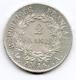 Very Rare 2 Francs Napoleon Emperor Silver Year 14 A