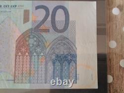 Very Rare 20 Bill 1 Series 2002 Double Error (read description)