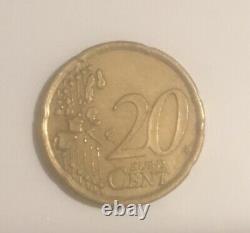 Very Rare 20 Cent Coin Spain From 1999