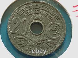 Very Rare 20 Centimes Lindauer 1945c