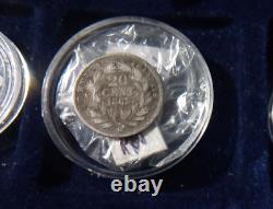 Very Rare 20 Centimes Napoleon 1863 Bb. Silver