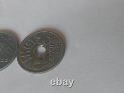 Very Rare 20 Cents Zinc 1941 Wide Grooves