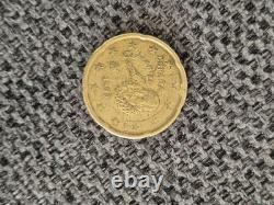 Very Rare, 20 Euro Cent Coin, Spain M (Cervantes), 1999