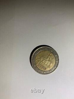 Very Rare 2002 Greek 2 Euro Coin with the 'S' in the Star