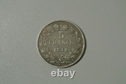 Very Rare 5 Francs Louis Philippe 1848 K Ttb Rare