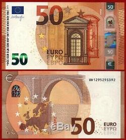 Very Rare 50 Euro Note In 2017 As New Radar Palindrome Number 293392