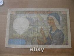 Very Rare 50f Note Jacques Coeur 05/02/1942 Reference Fay 19/19 Alphabet C166