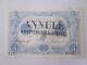 Very Rare 5f Blue Stamp Cancellation Ticket Accounting