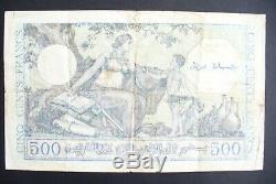 Very Rare And Beautiful Billet 500 Frs Algeria / Treasure 16/10/1943 Tb +
