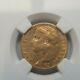 Very Rare And Beautiful Piece Of 20 Francs Or 1815 W Napoleon I Xf45 Ngc One Hundred Days