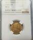 Very Rare And Beautiful Piece Of 20 Gold Francs In 1815 Louis Xviii London Ngc Ms61